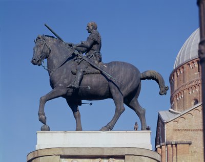 Equestrian Portrait of Gattamelata, 1453 by Donatello